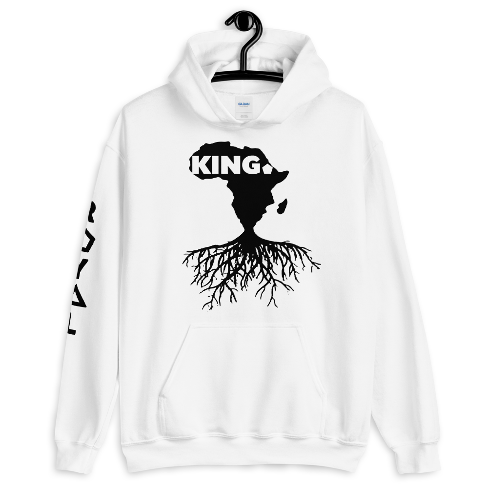 ROYAL. | Nu Afrique CRXWN and ROOTS | King Hoodie Black (3 VARIETIES)