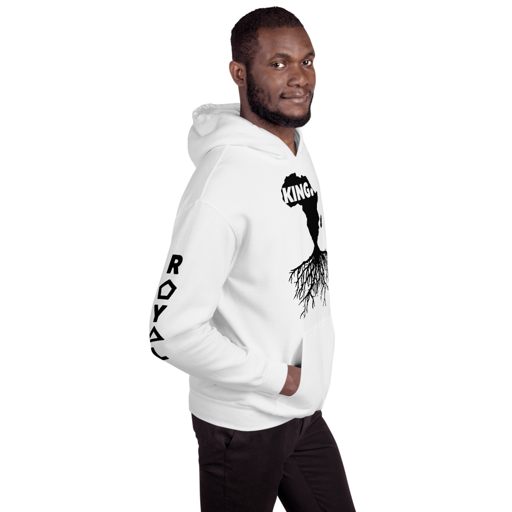 ROYAL. | Nu Afrique CRXWN and ROOTS | King Hoodie Black (3 VARIETIES)