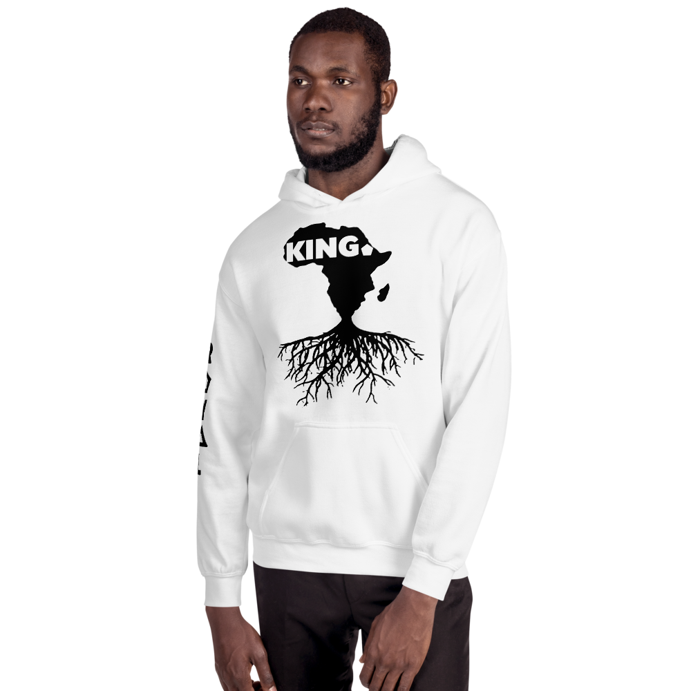 ROYAL. | Nu Afrique CRXWN and ROOTS | King Hoodie Black (3 VARIETIES)