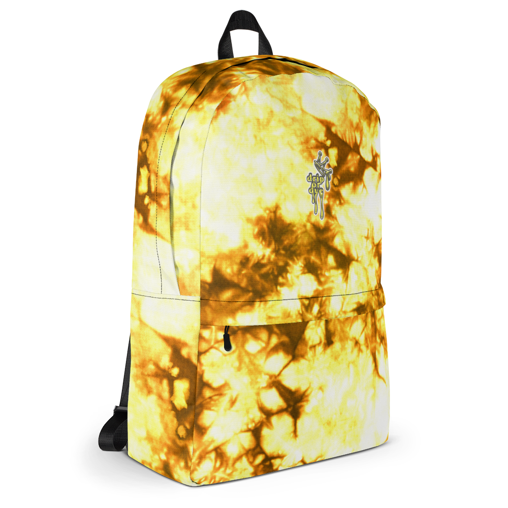 DRIP OR DYE | Cosmic Crush Ice Krackle Crystal Color Cloud Autumn Sunshine Thru Trees Tie Dye Lite Backpack