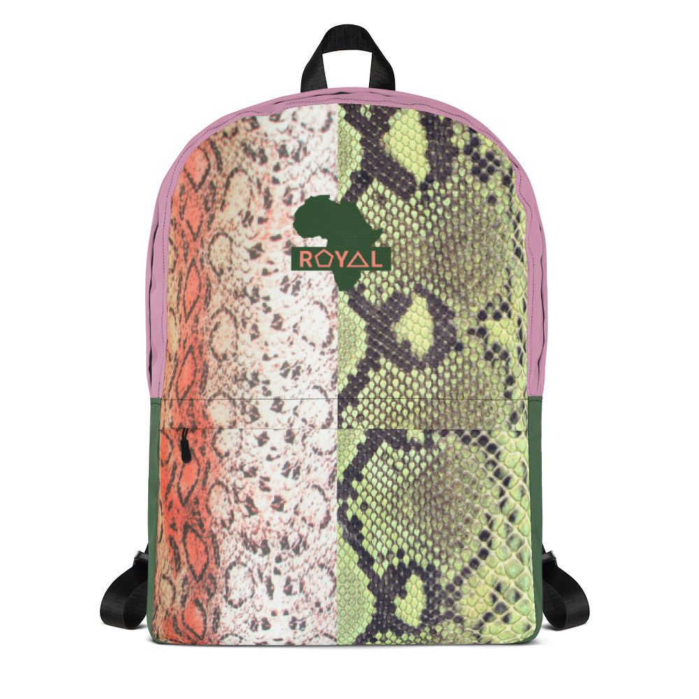 ROYAL. WEAR | Hum-Animal II Series Snakeskin Liteweight Backpack with hidden pocket 4 Varieties