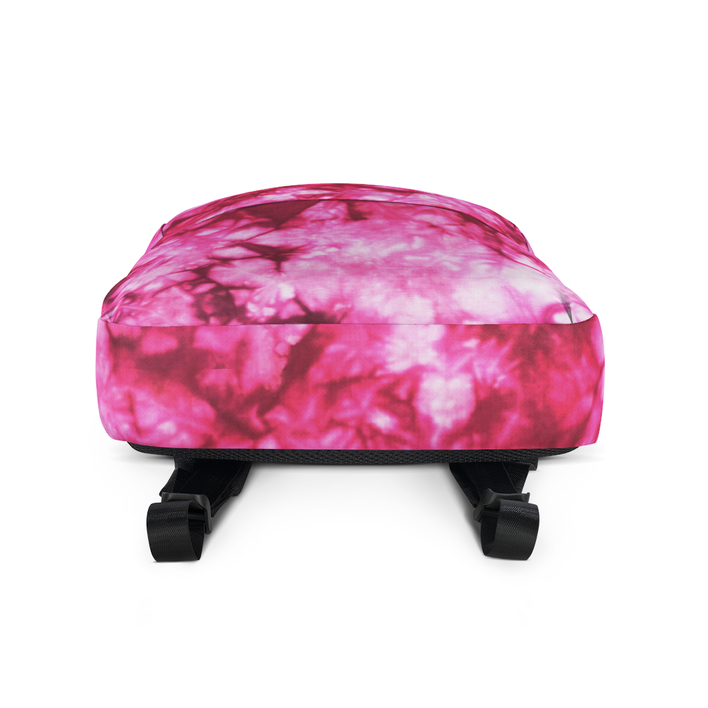 DRIP OR DYE | Cosmic Pynk Crush Ice Krackle Crystal Pink Color Cloud Tie Dye Lite Backpack