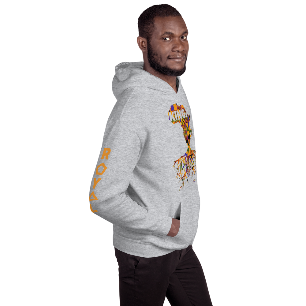 ROYAL. | Nu Afrique CRXWN and ROOTS | King Hoodie Kente (4 VARIETIES)