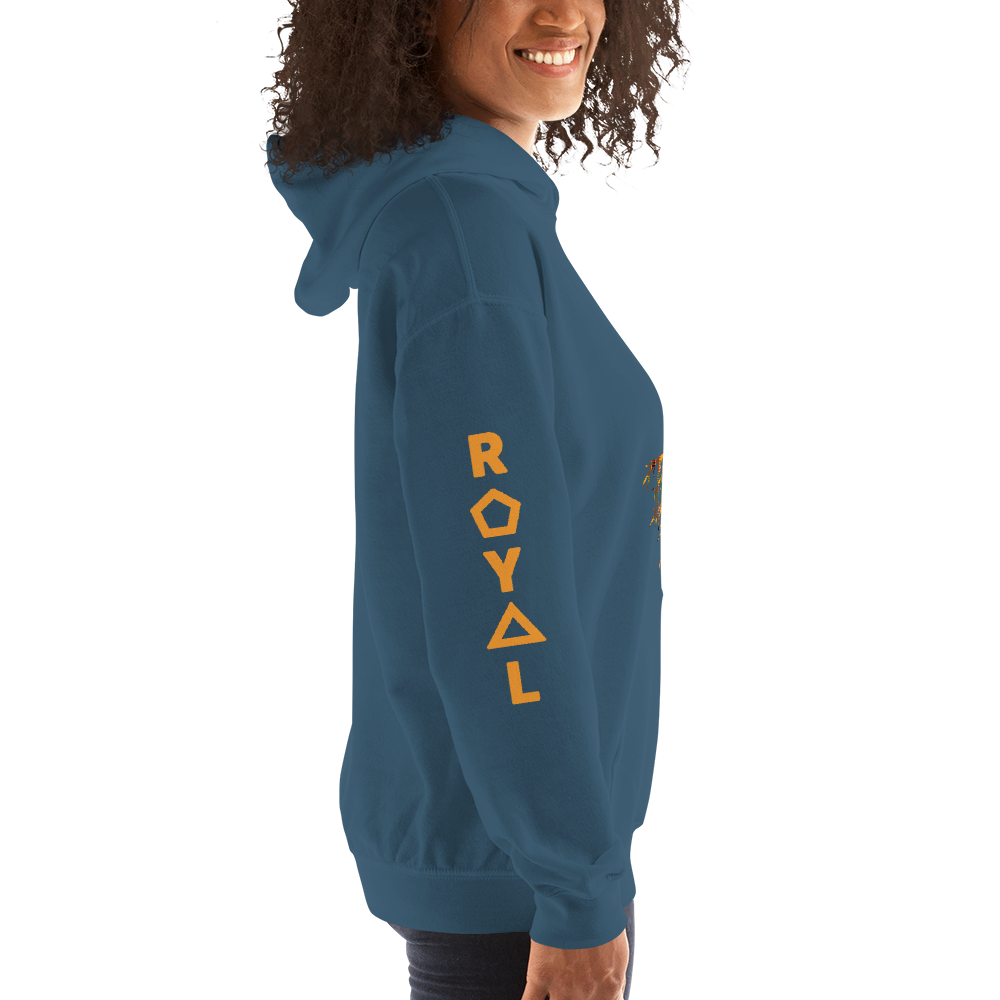 ROYAL. | Nu Afrique CRXWN and ROOTS | Queen Hoodie Kente (4 VARIETIES)