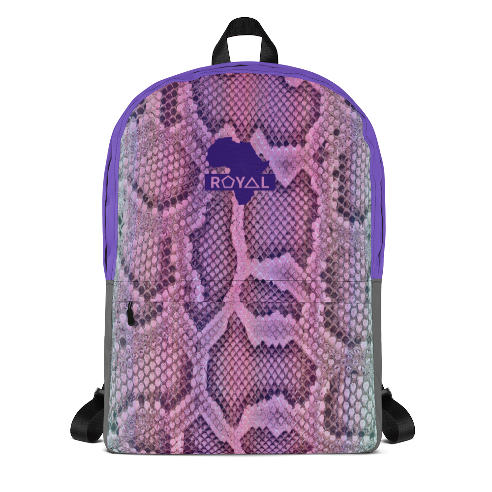 ROYAL. WEAR | Hum-Animal II Series Snakeskin Liteweight Backpack with hidden pocket 4 Varieties