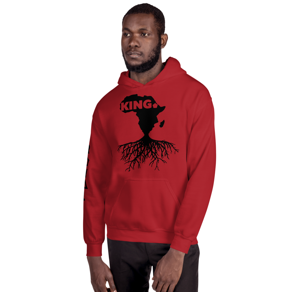 ROYAL. | Nu Afrique CRXWN and ROOTS | King Hoodie Black (3 VARIETIES)