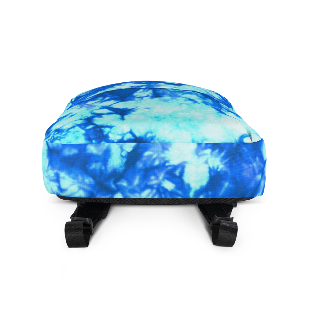 DRIP OR DYE | Cosmic Crush Ice Krackle Crystal Color Cloud Teal Water Tie Dye Lite Backpack
