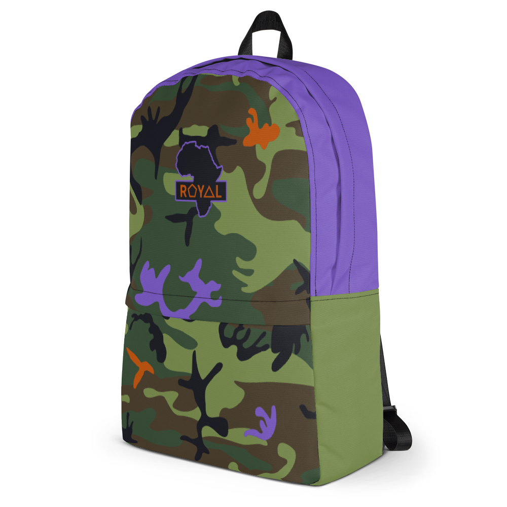 ROYAL. WEAR | Trippy CAMO Liteweight Backpack with hidden pocket 2 Varieties