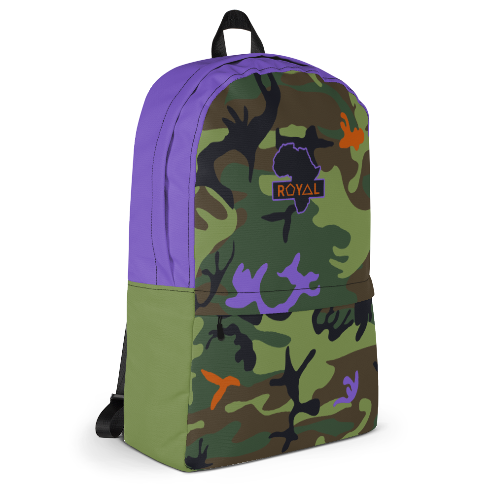 ROYAL. WEAR | Trippy CAMO Liteweight Backpack with hidden pocket 2 Varieties