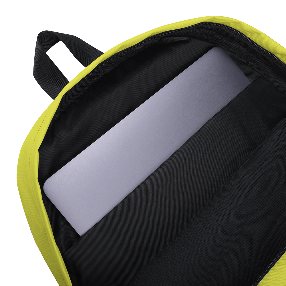 DRIP OR DYE | Checker Drip Backpack Dandelion Yellow