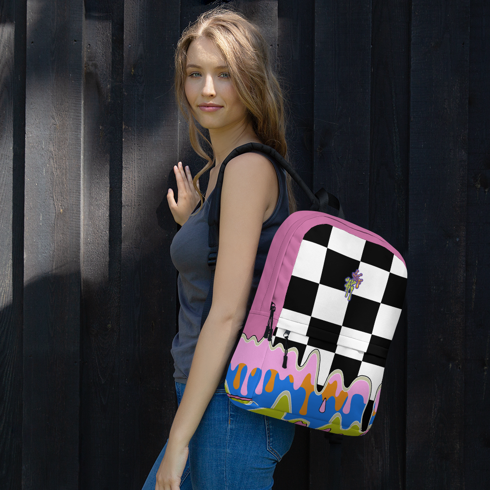 DRIP OR DYE | Checker Drip Backpack Spongebob Patrick Inspired