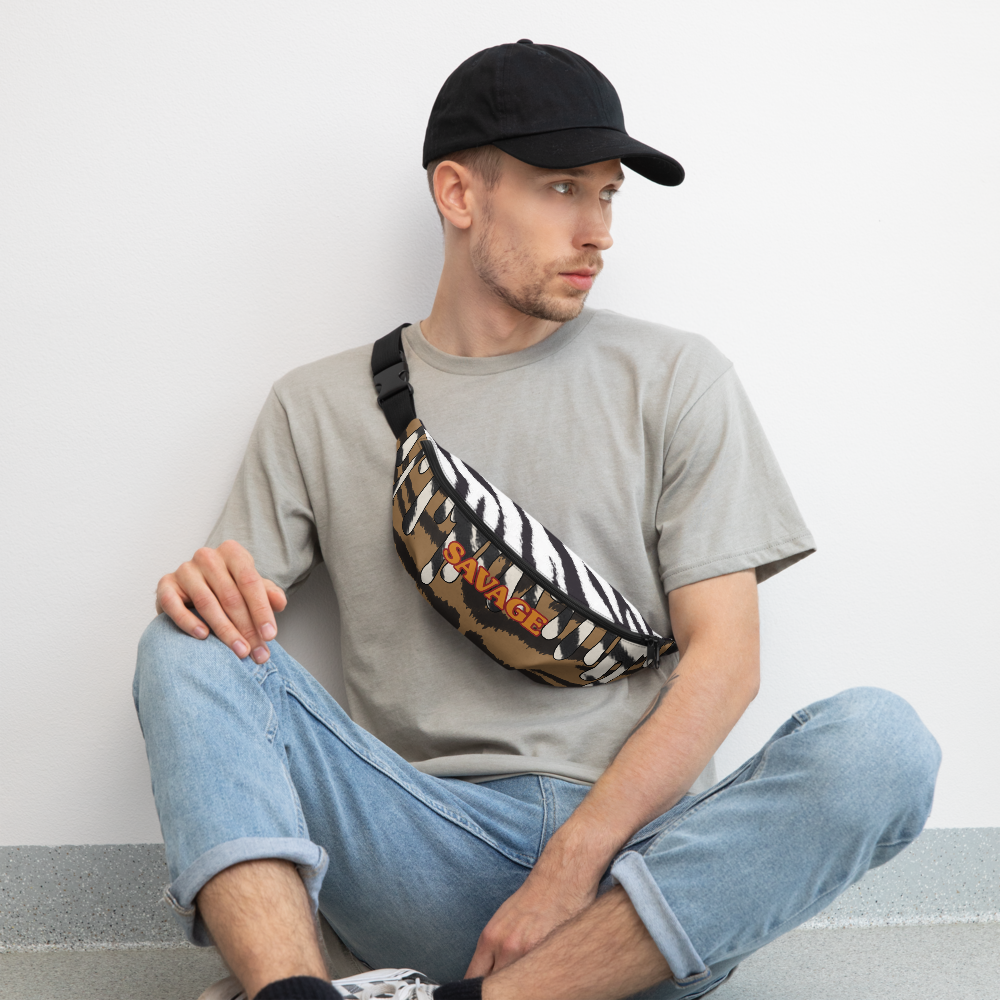 CRXWN | 3 Retro Animal Instinct Drip Crossbody