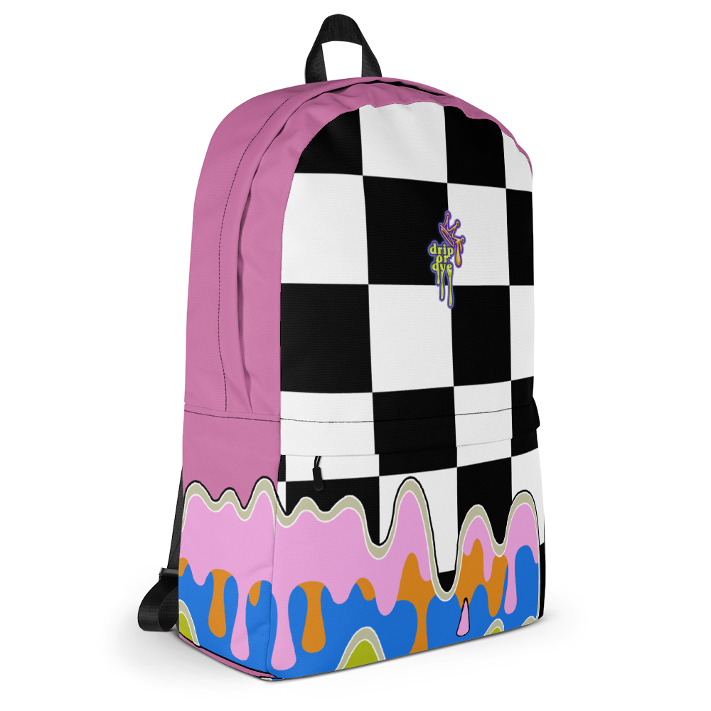 DRIP OR DYE | Checker Drip Backpack Spongebob Patrick Inspired