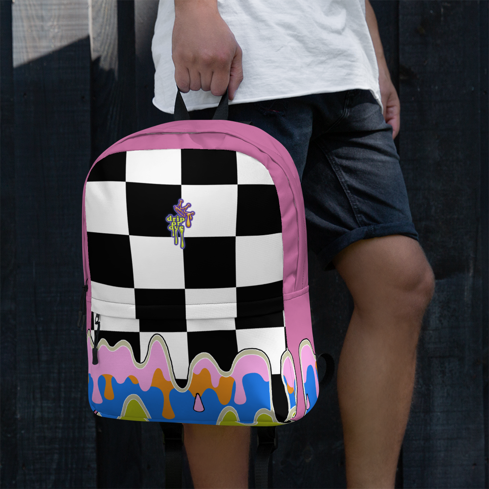 DRIP OR DYE | Checker Drip Backpack Spongebob Patrick Inspired