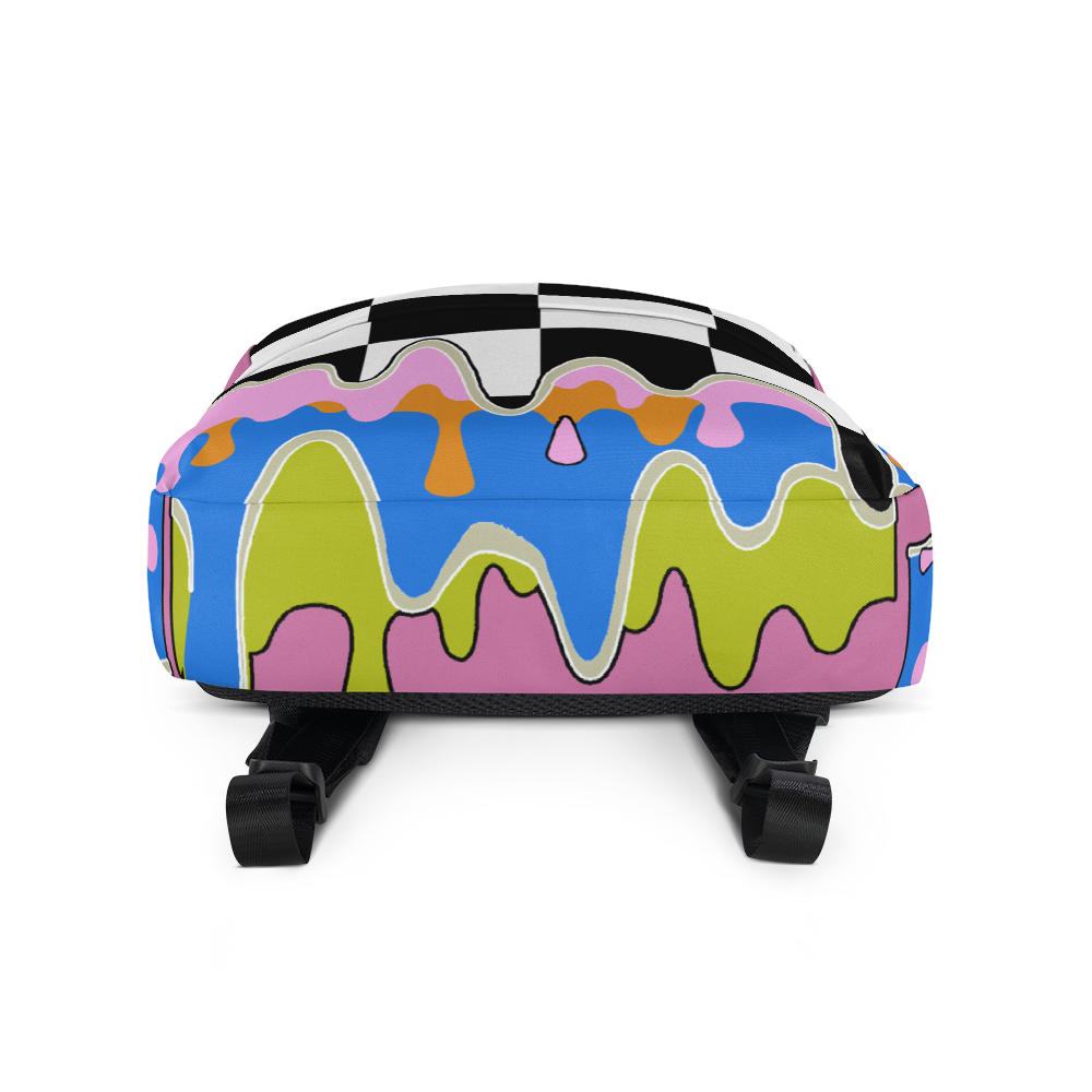DRIP OR DYE | Checker Drip Backpack Spongebob Patrick Inspired