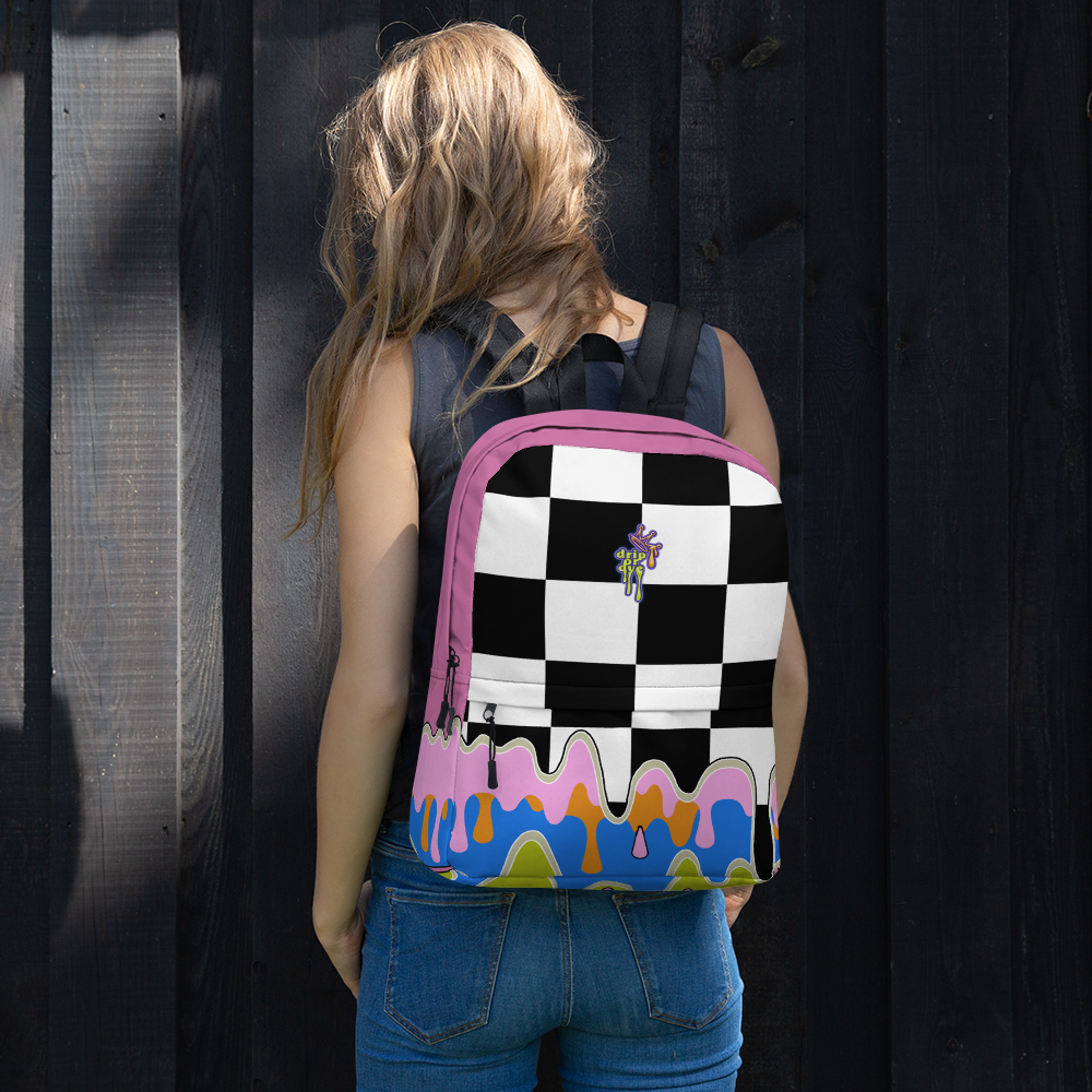 DRIP OR DYE | Checker Drip Backpack Spongebob Patrick Inspired