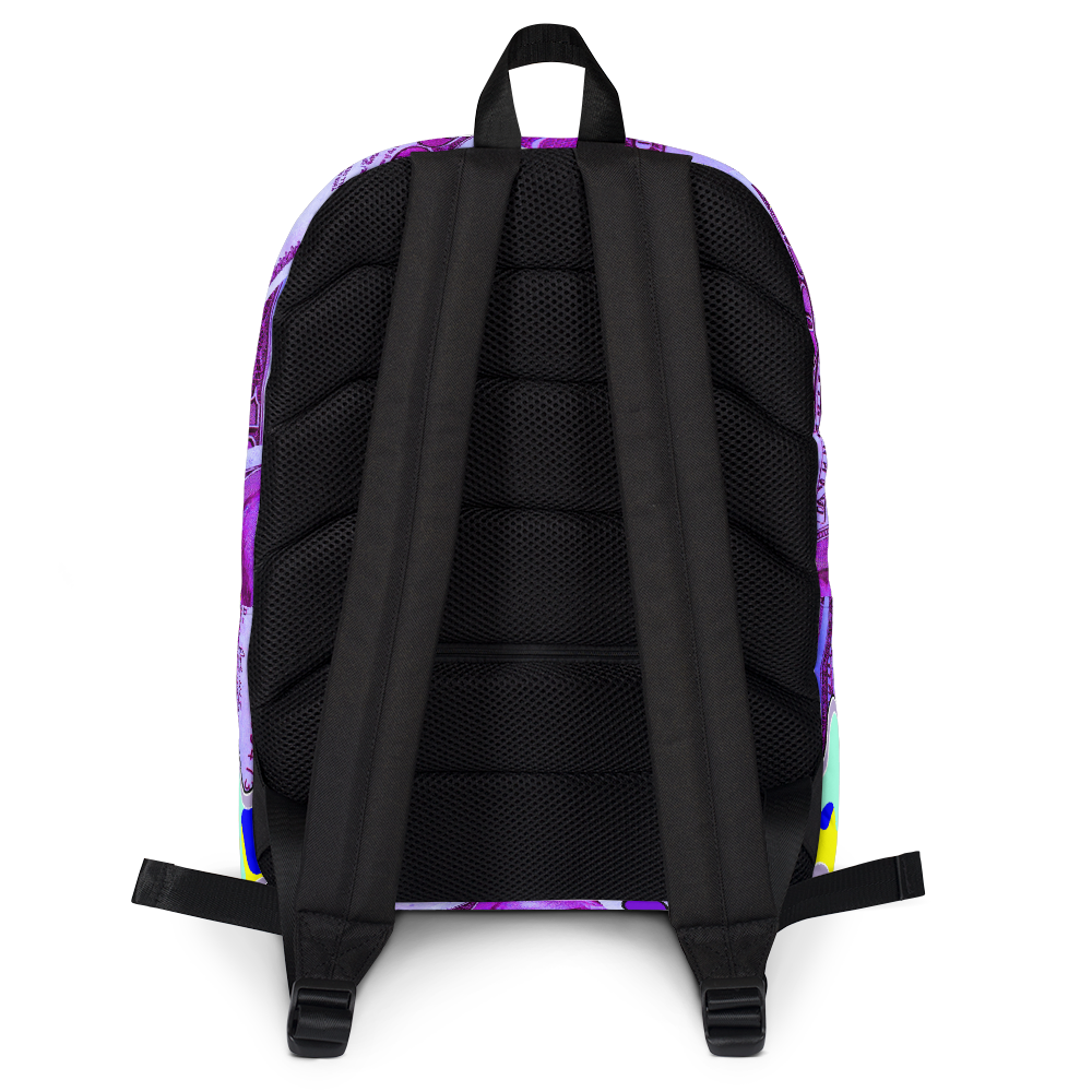 DRIP OR DYE | Cash Drip Dirty Money Made Clean Bag of Money Manifest Backpack Pink Money BlueFace