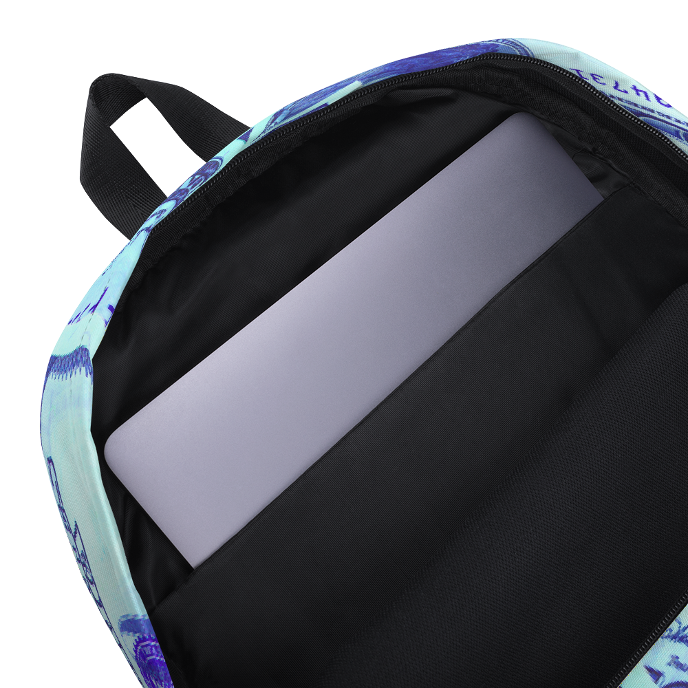 DRIP OR DYE | Money Flames Cash 2 Burn Bag of Money Manifest Backpack Alien Blueface