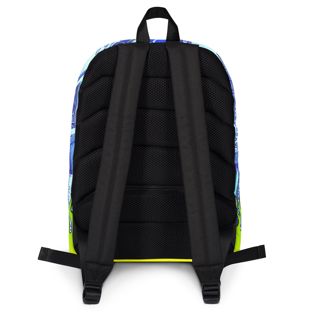 DRIP OR DYE | Money Flames Cash 2 Burn Bag of Money Manifest Backpack Alien Blueface