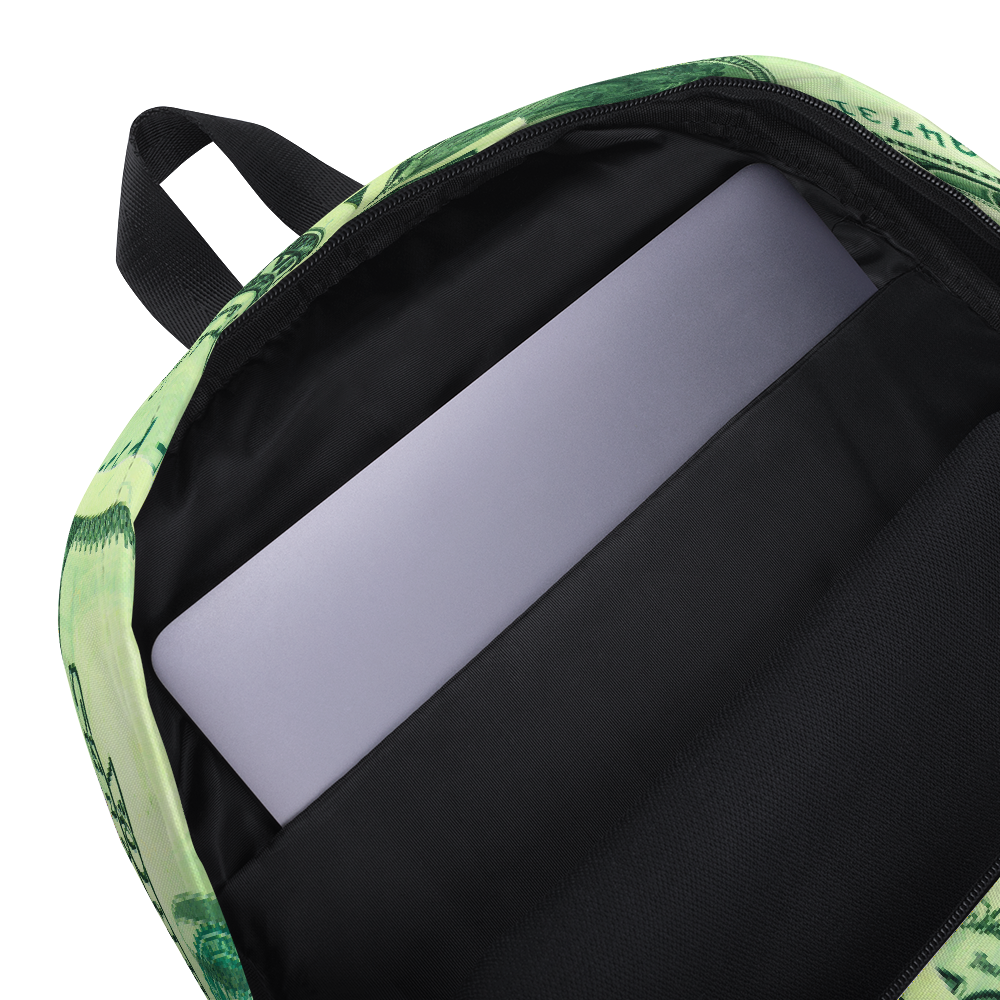 DRIP OR DYE | Money Flames Cash 2 Burn Bag of Money Manifest Backpack Lava Guap