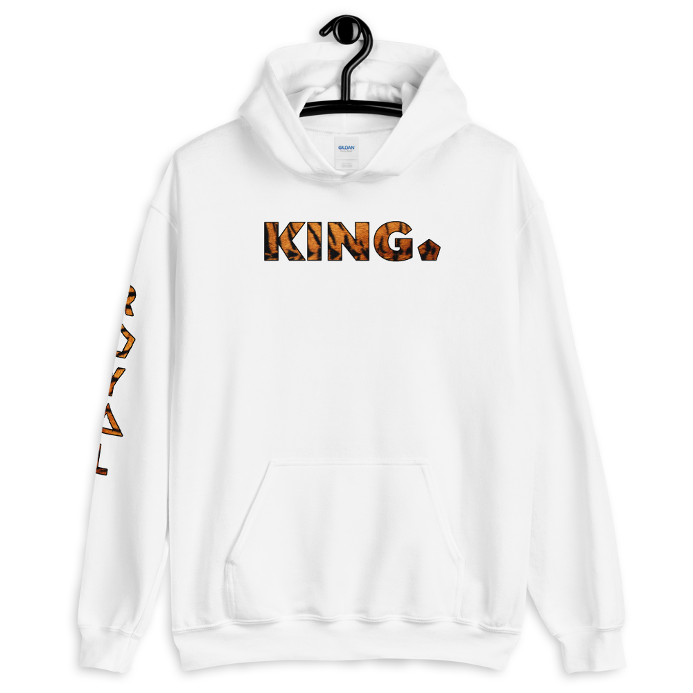 ROYAL. WEAR | HUMAN-IMAL KING STATEMENT HOODIE ZEN FIGHTER TIGER BASICS VARIETIES