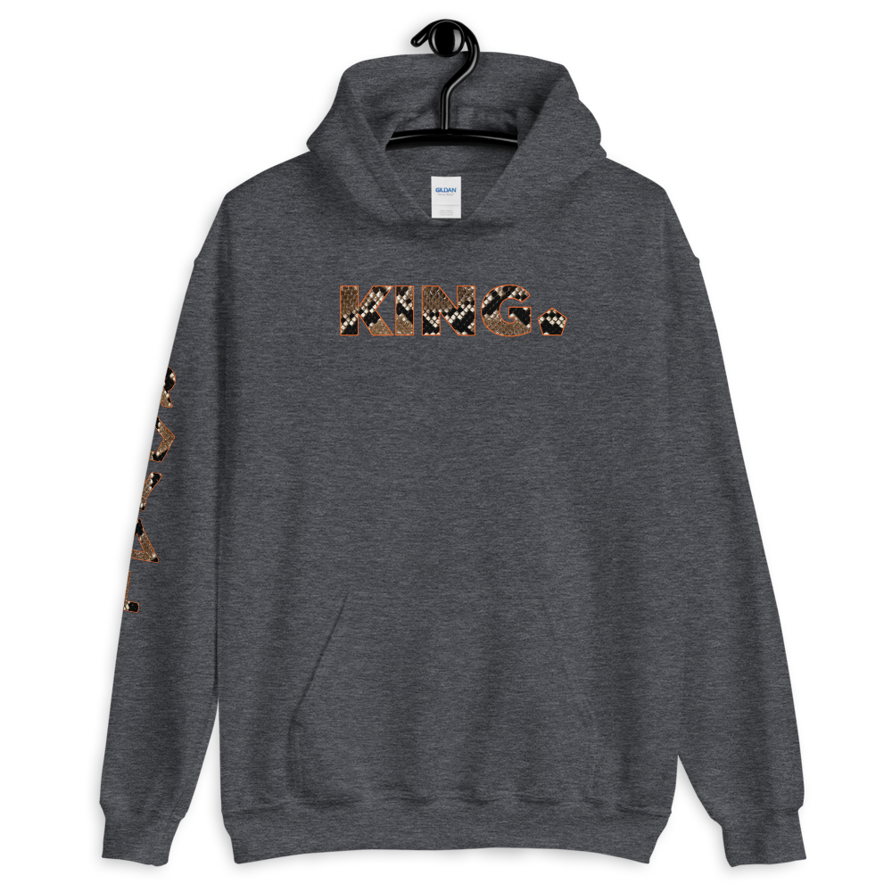 ROYAL. WEAR | HUMAN-IMAL KING STATEMENT HOODIE WINDING COBRA VARIETIES