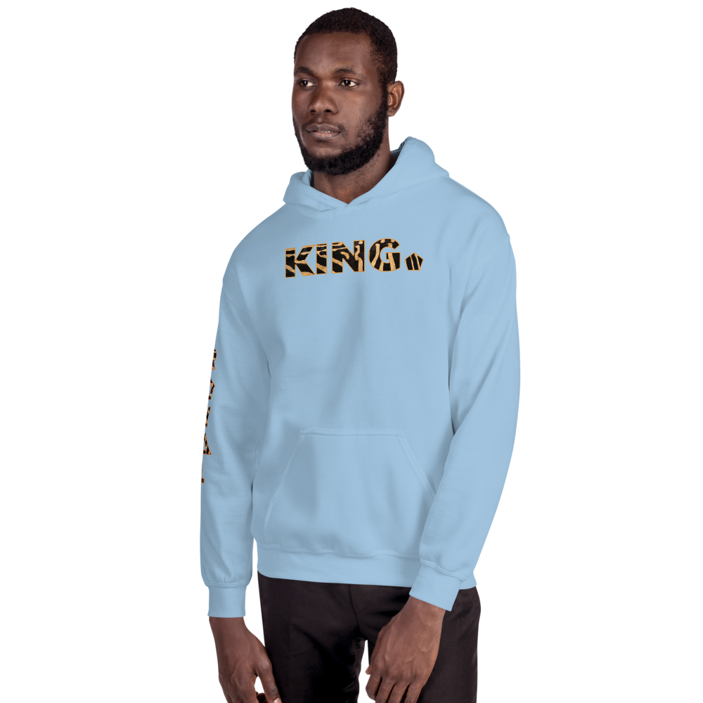 ROYAL. WEAR | HUMAN-IMAL KING STATEMENT HOODIE BROWN ZEBRA COLOR VARIETIES