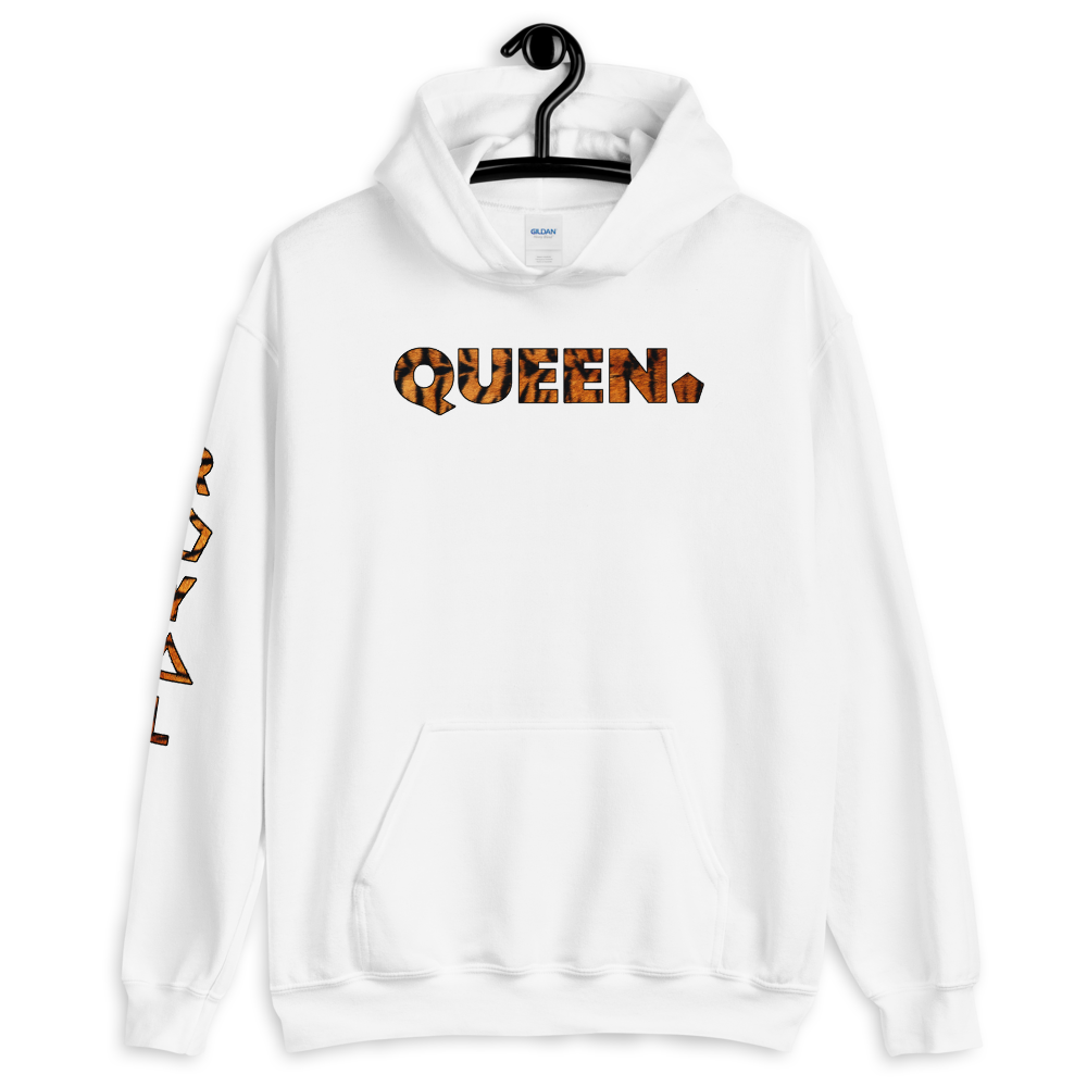 ROYAL. WEAR | HUMAN-IMAL QUEEN STATEMENT HOODIE ZEN FIGHTER TIGER VARIETIES