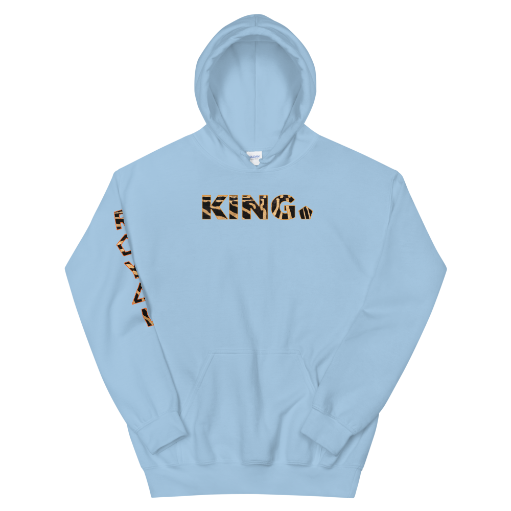 ROYAL. WEAR | HUMAN-IMAL KING STATEMENT HOODIE BROWN ZEBRA COLOR VARIETIES
