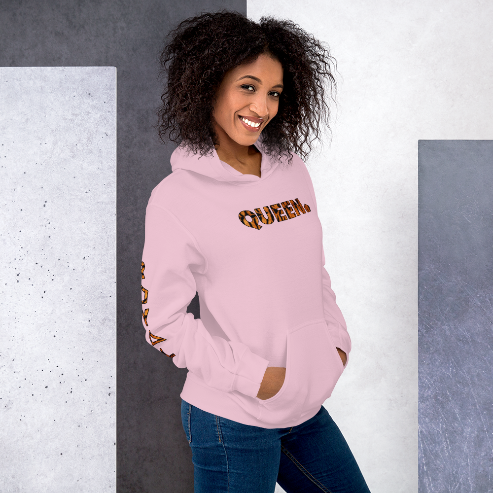 ROYAL. WEAR | HUMAN-IMAL QUEEN STATEMENT HOODIE ZEN FIGHTER TIGER VARIETIES