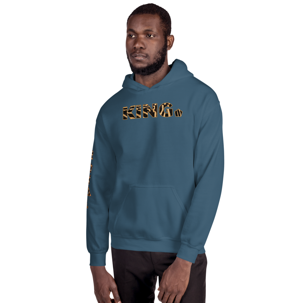 ROYAL. WEAR | HUMAN-IMAL KING STATEMENT HOODIE BROWN ZEBRA COLOR VARIETIES