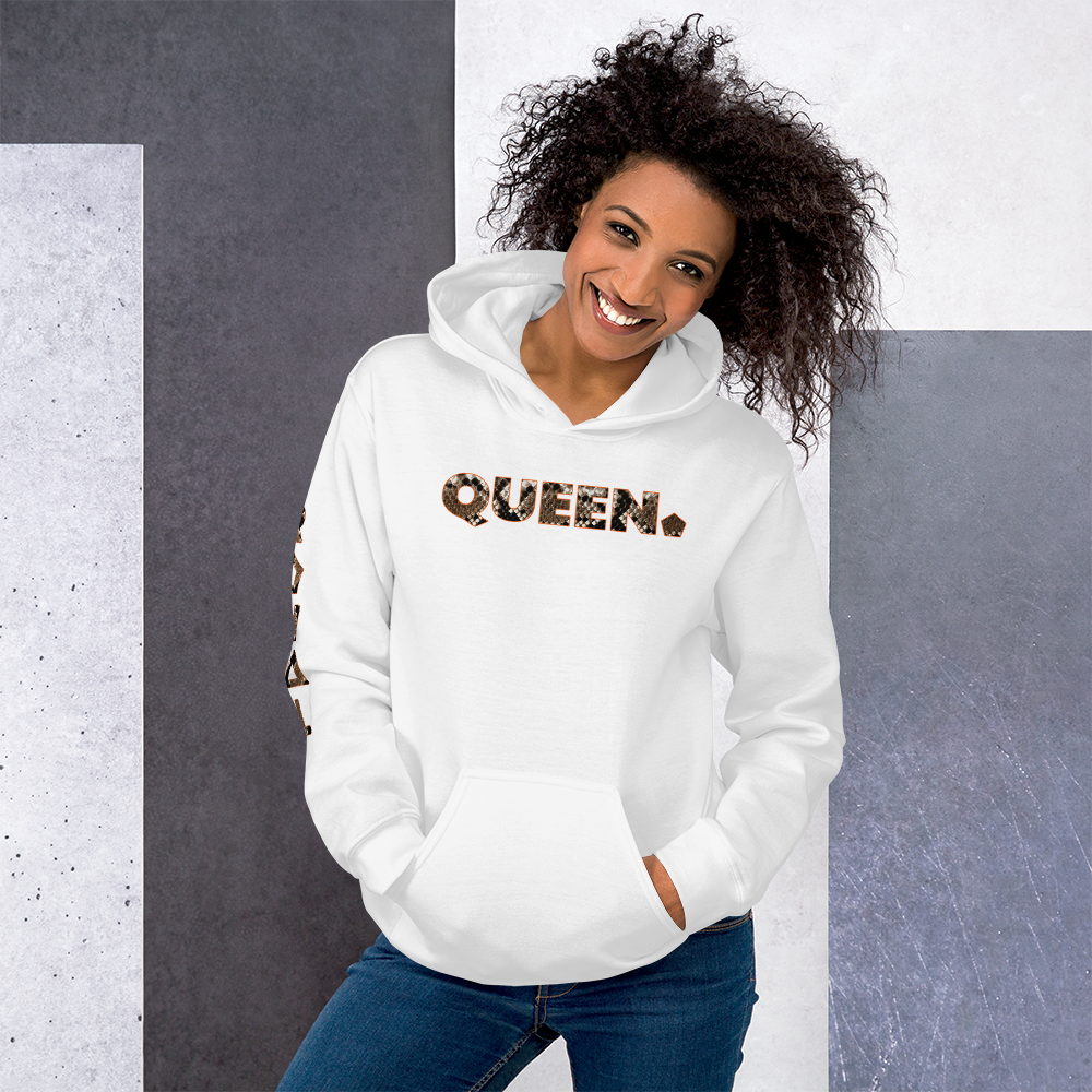 ROYAL. WEAR | HUMAN-IMAL QUEEN STATEMENT HOODIE WINDING COBRA VARIETIES