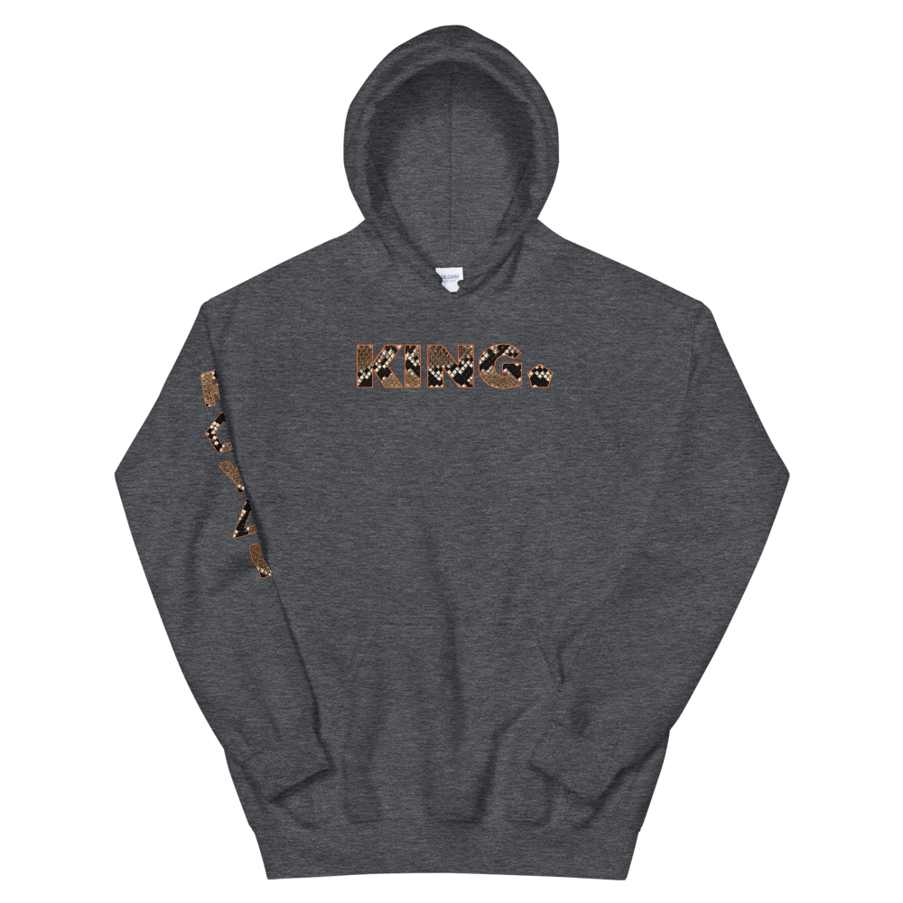 ROYAL. WEAR | HUMAN-IMAL KING STATEMENT HOODIE WINDING COBRA VARIETIES