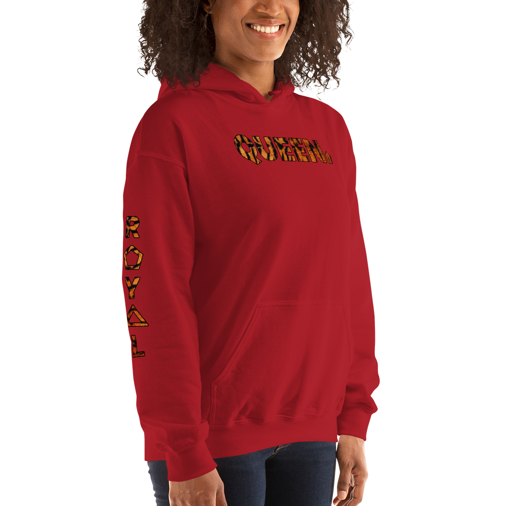 ROYAL. WEAR | HUMAN-IMAL QUEEN STATEMENT HOODIE ZEN FIGHTER TIGER VARIETIES
