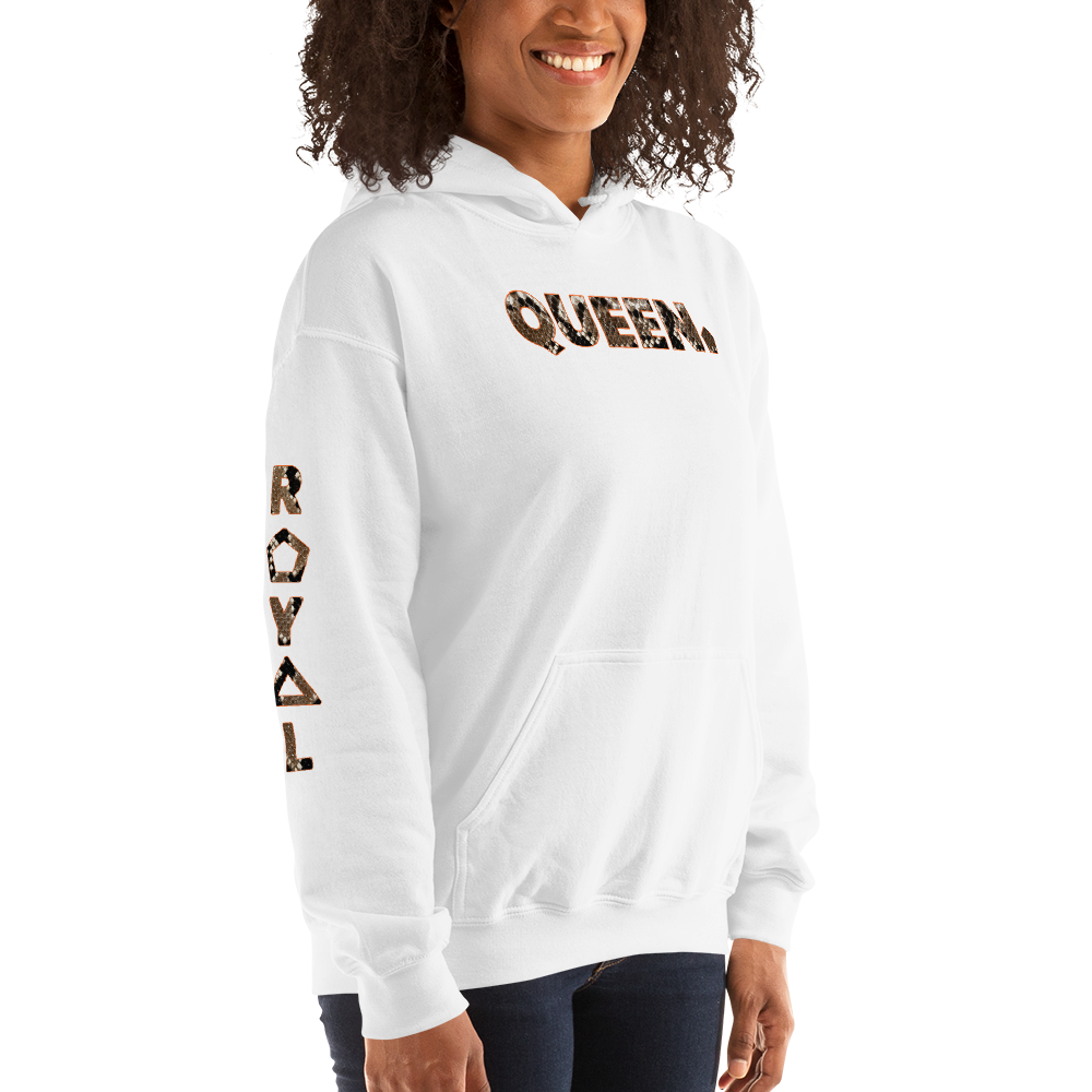 ROYAL. WEAR | HUMAN-IMAL QUEEN STATEMENT HOODIE WINDING COBRA VARIETIES