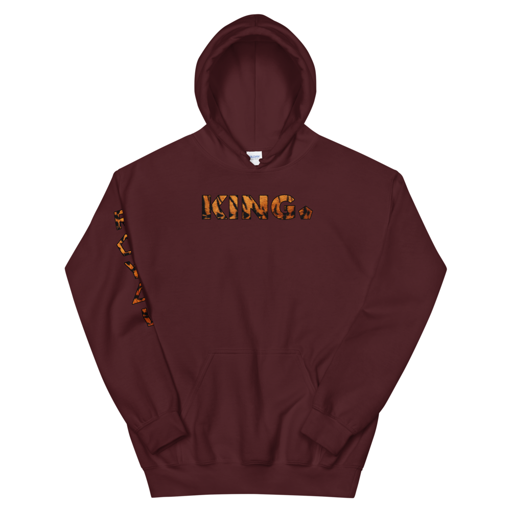 ROYAL. WEAR | HUMAN-IMAL KING STATEMENT HOODIE ZEN FIGHTER TIGER COLOR VARIETIES