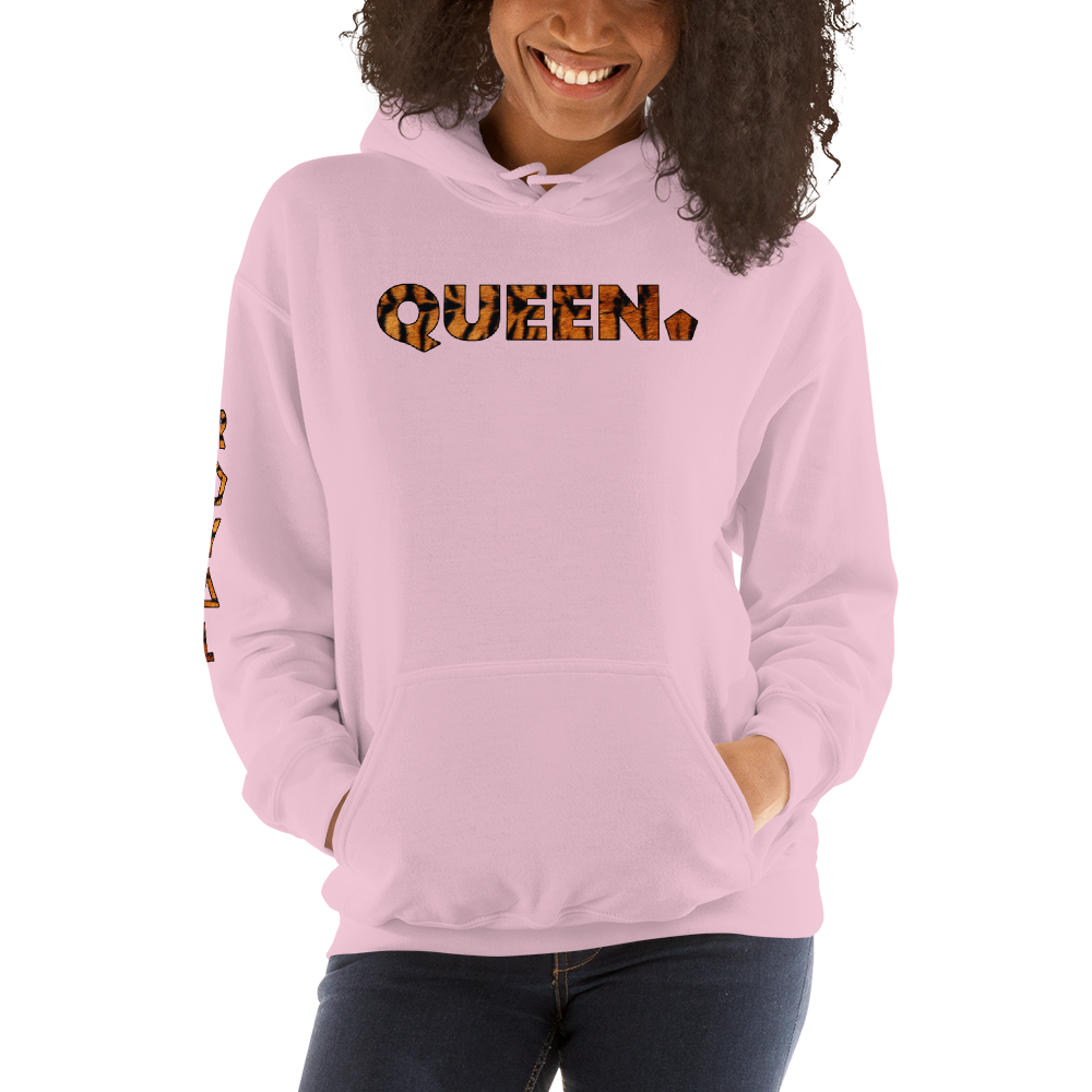 ROYAL. WEAR | HUMAN-IMAL QUEEN STATEMENT HOODIE ZEN FIGHTER TIGER VARIETIES