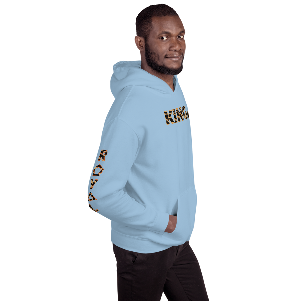ROYAL. WEAR | HUMAN-IMAL KING STATEMENT HOODIE BROWN ZEBRA COLOR VARIETIES