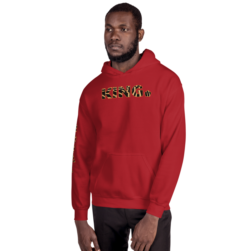 ROYAL. WEAR | HUMAN-IMAL KING STATEMENT HOODIE BROWN ZEBRA COLOR VARIETIES