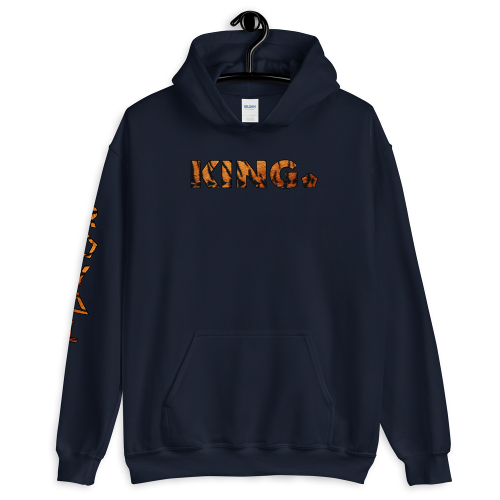 ROYAL. WEAR | HUMAN-IMAL KING STATEMENT HOODIE ZEN FIGHTER TIGER BASICS VARIETIES