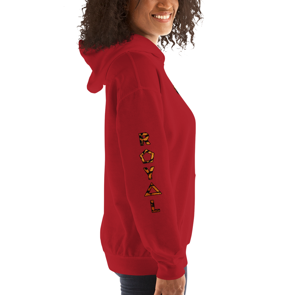 ROYAL. WEAR | HUMAN-IMAL QUEEN STATEMENT HOODIE ZEN FIGHTER TIGER VARIETIES