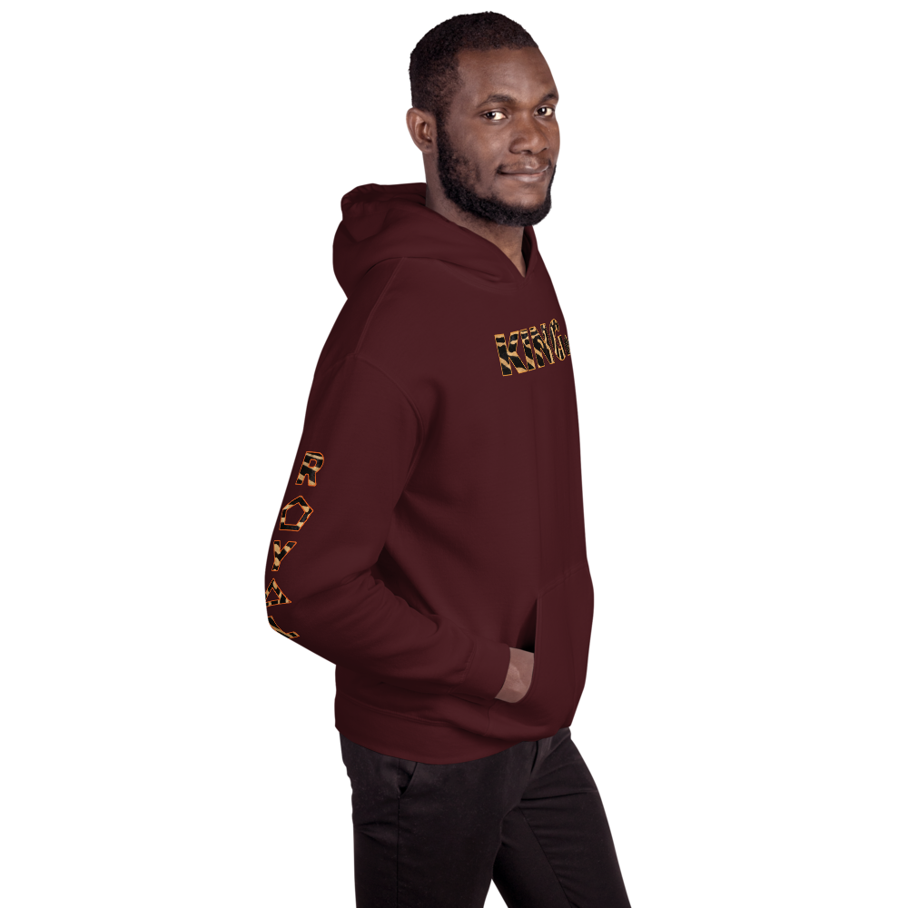 ROYAL. WEAR | HUMAN-IMAL KING STATEMENT HOODIE BROWN ZEBRA COLOR VARIETIES