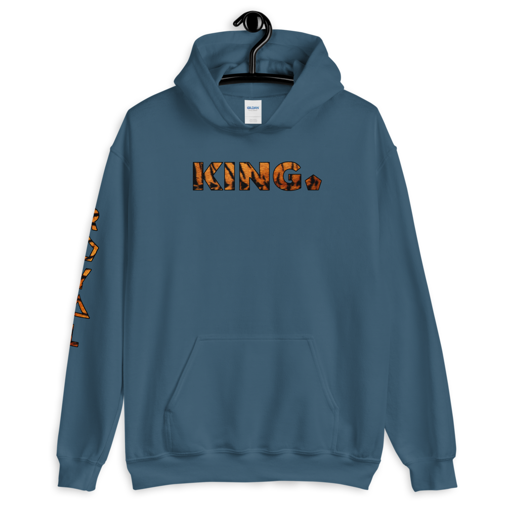 ROYAL. WEAR | HUMAN-IMAL KING STATEMENT HOODIE ZEN FIGHTER TIGER COLOR VARIETIES
