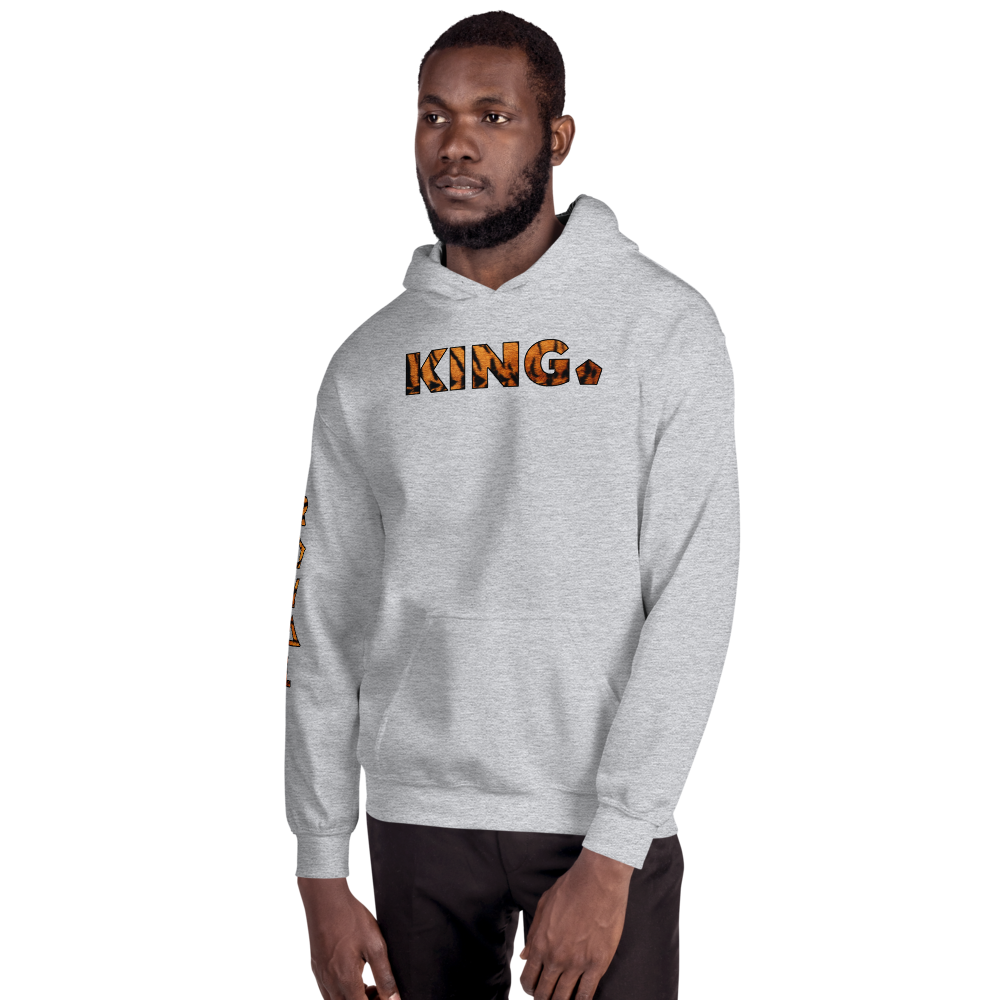 ROYAL. WEAR | HUMAN-IMAL KING STATEMENT HOODIE ZEN FIGHTER TIGER BASICS VARIETIES