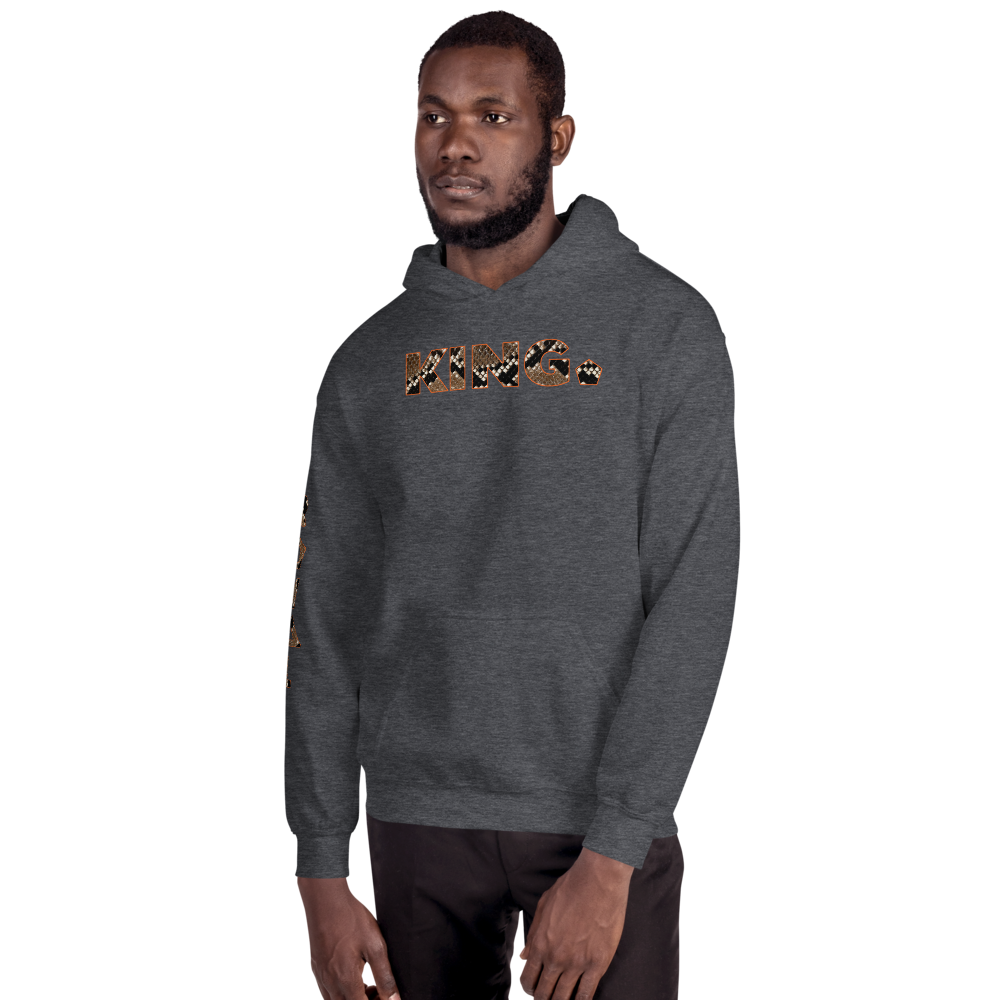 ROYAL. WEAR | HUMAN-IMAL KING STATEMENT HOODIE WINDING COBRA VARIETIES