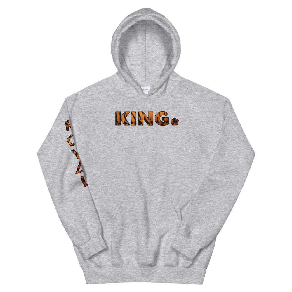 ROYAL. WEAR | HUMAN-IMAL KING STATEMENT HOODIE ZEN FIGHTER TIGER BASICS VARIETIES