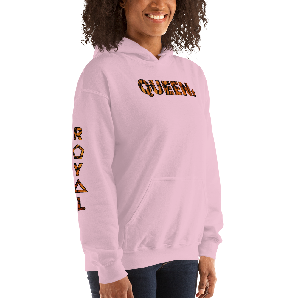 ROYAL. WEAR | HUMAN-IMAL QUEEN STATEMENT HOODIE ZEN FIGHTER TIGER VARIETIES