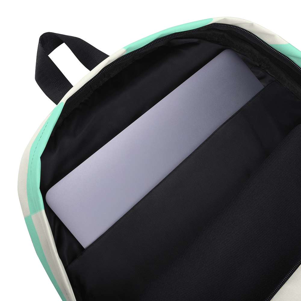 DRIP OR DYE | Checker Flames Color Block Backpack Pastel Purple Violet Seafoam Blue Millenial Pink