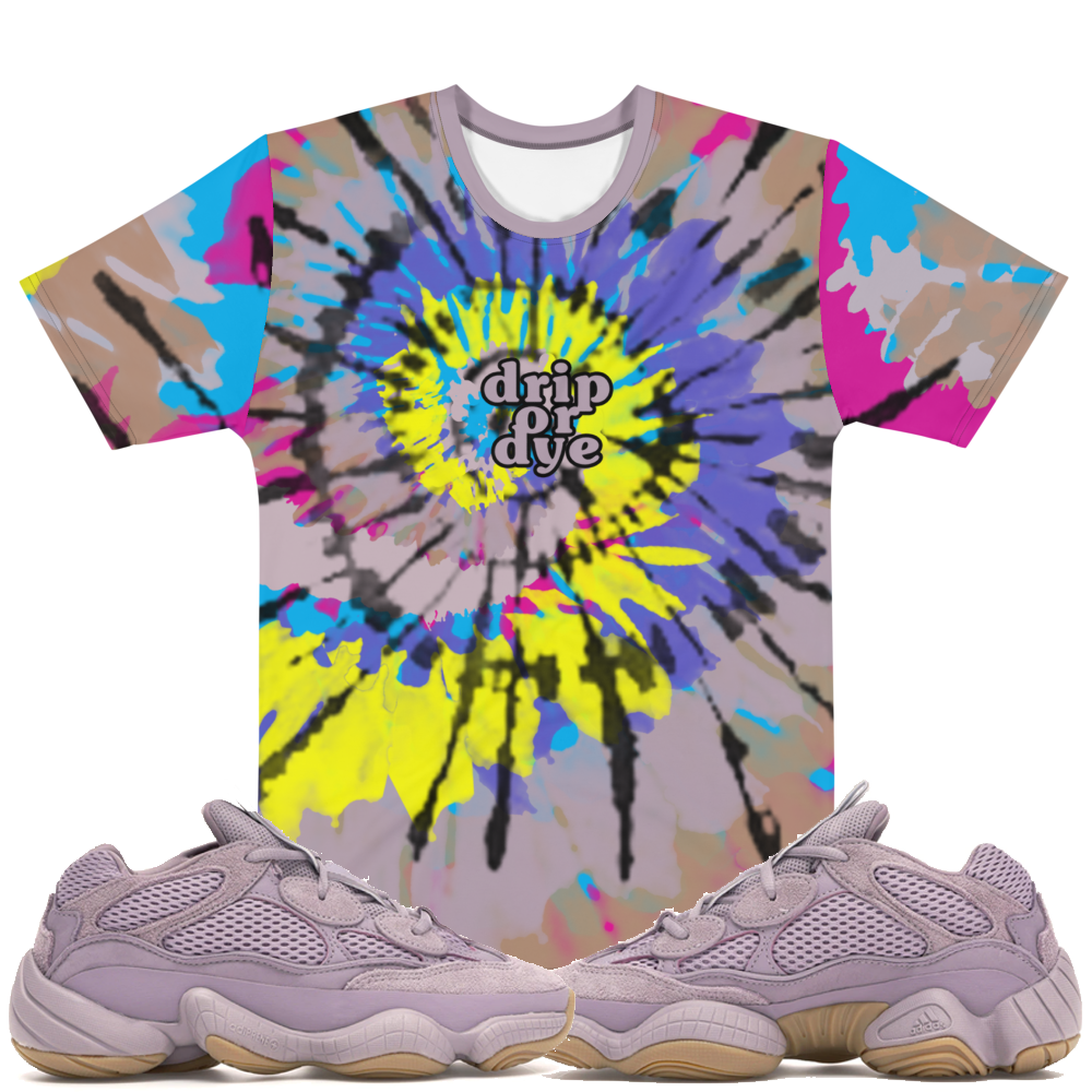 CRXWN | Drip or Dye Custom Tie Dye Crew Neck Jersey Tee