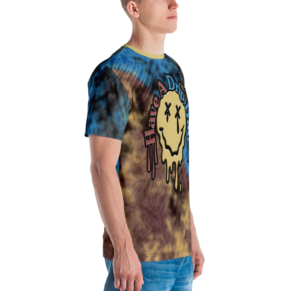 CRXWN | Drip or Dye Custom Tie Dye Crew Neck Jersey Tee Wotherspoon